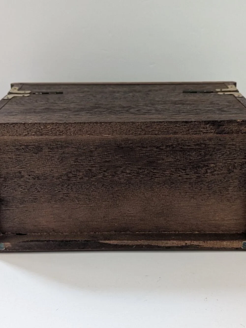 Vintage Royal Sealy Wooden Musical Jewelry Box Red Lined Drawers